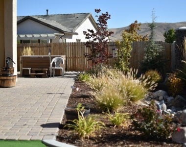 Paver stone installation